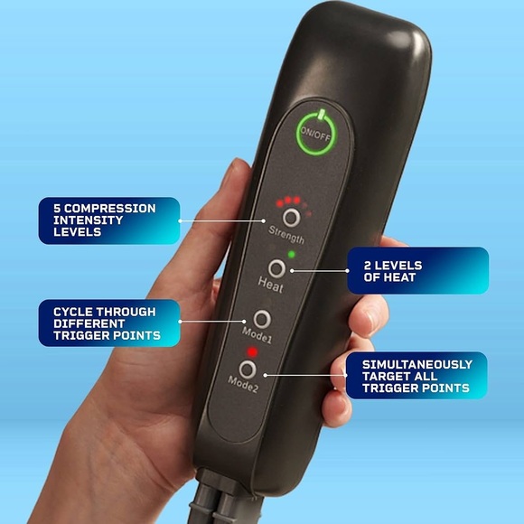 LifePro AllevaWrap Air Compression Leg Massager with Heat - Picture 8 of 9